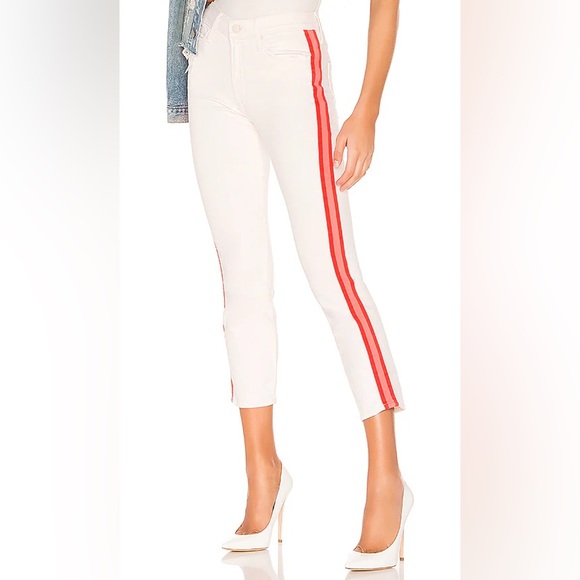 MOTHERMid Rise Dazzler Crop Size 28